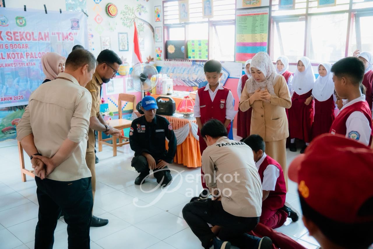 TAGANA Masuk Sekolah: siswa siap menghadapi situasi darurat