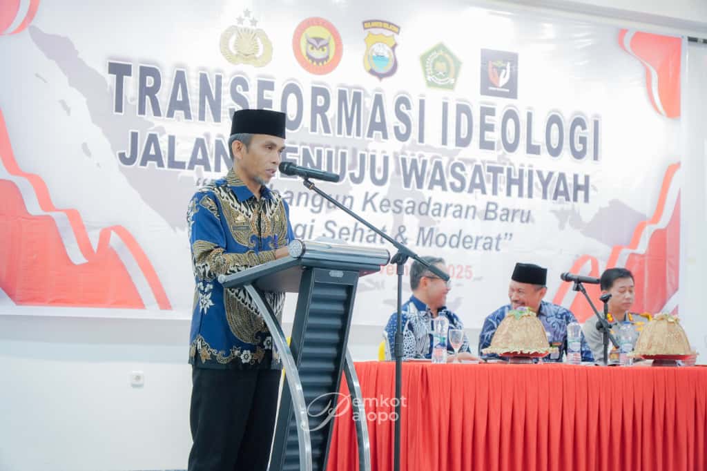 Kabag Kesra menghadiri seminar bertajuk Transformasi Ideologi Jalan Menuju Wasathiyah.