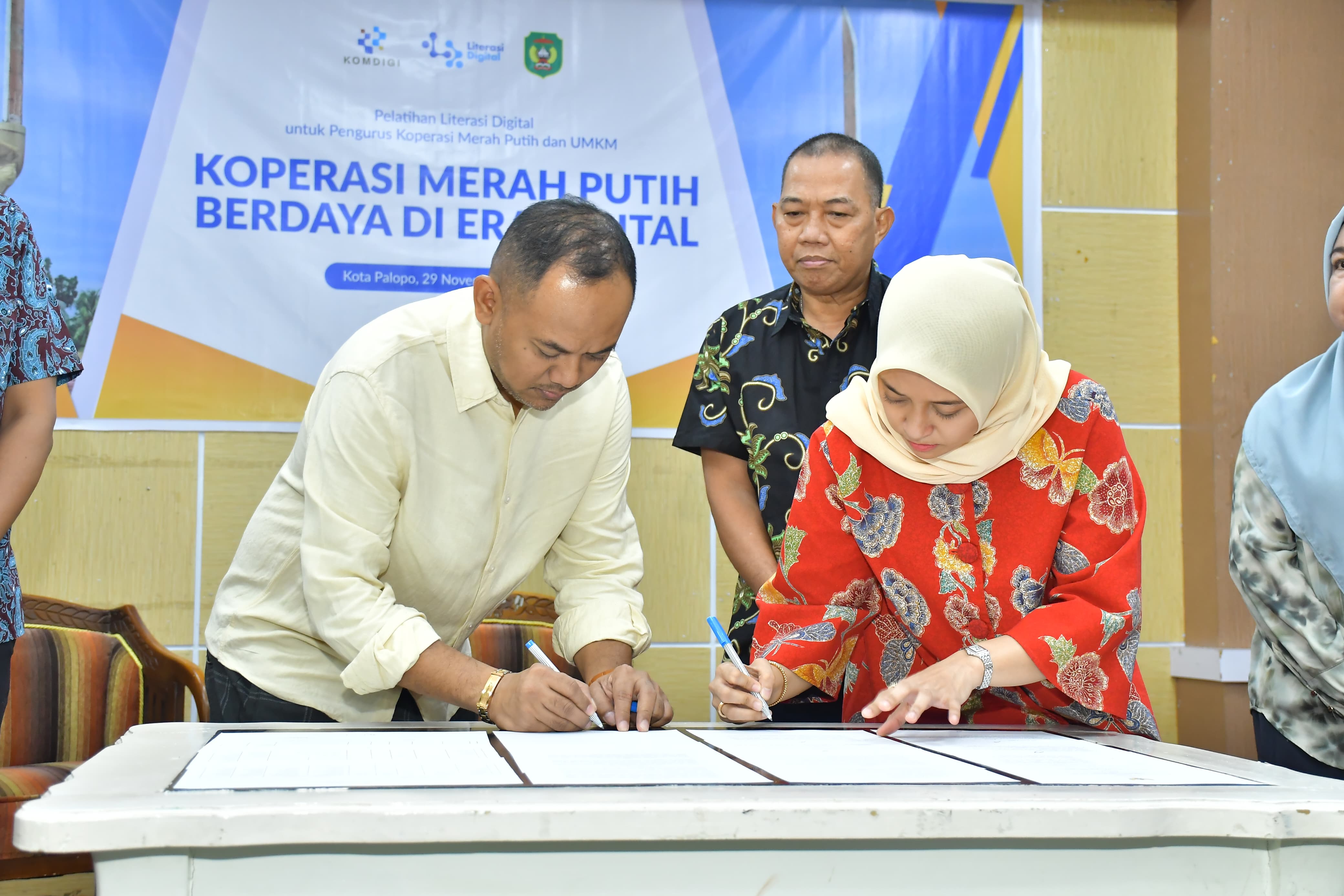 Wakil Wali Kota Palopo hadiri pelatihan literasi digital pengurus koperasi merah putih