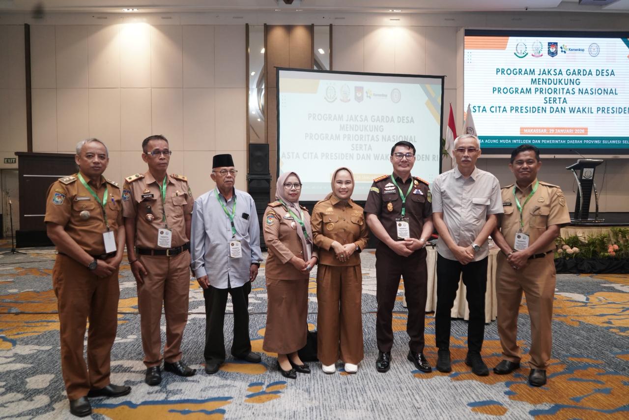 Wali Kota Palopo hadiri Sosialisasi Program Jaksa Garda Desa