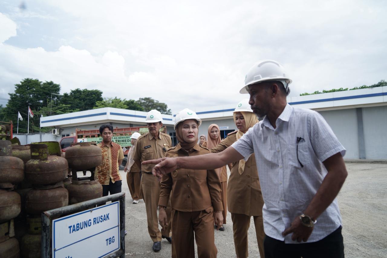 Wali Kota Palopo kunjungi Stasiun Pengisian Bulk Elpiji