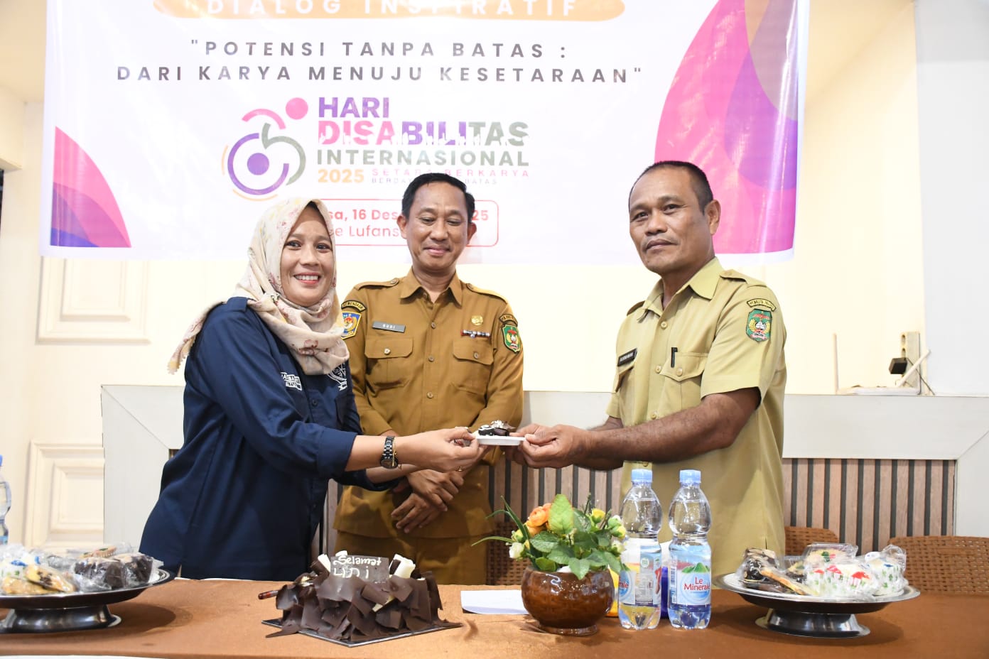 Kepala BAPPEDA Palopo menghadiri Dialog Inspiratif dalam rangka Hari Disabilitas Internasional 2025