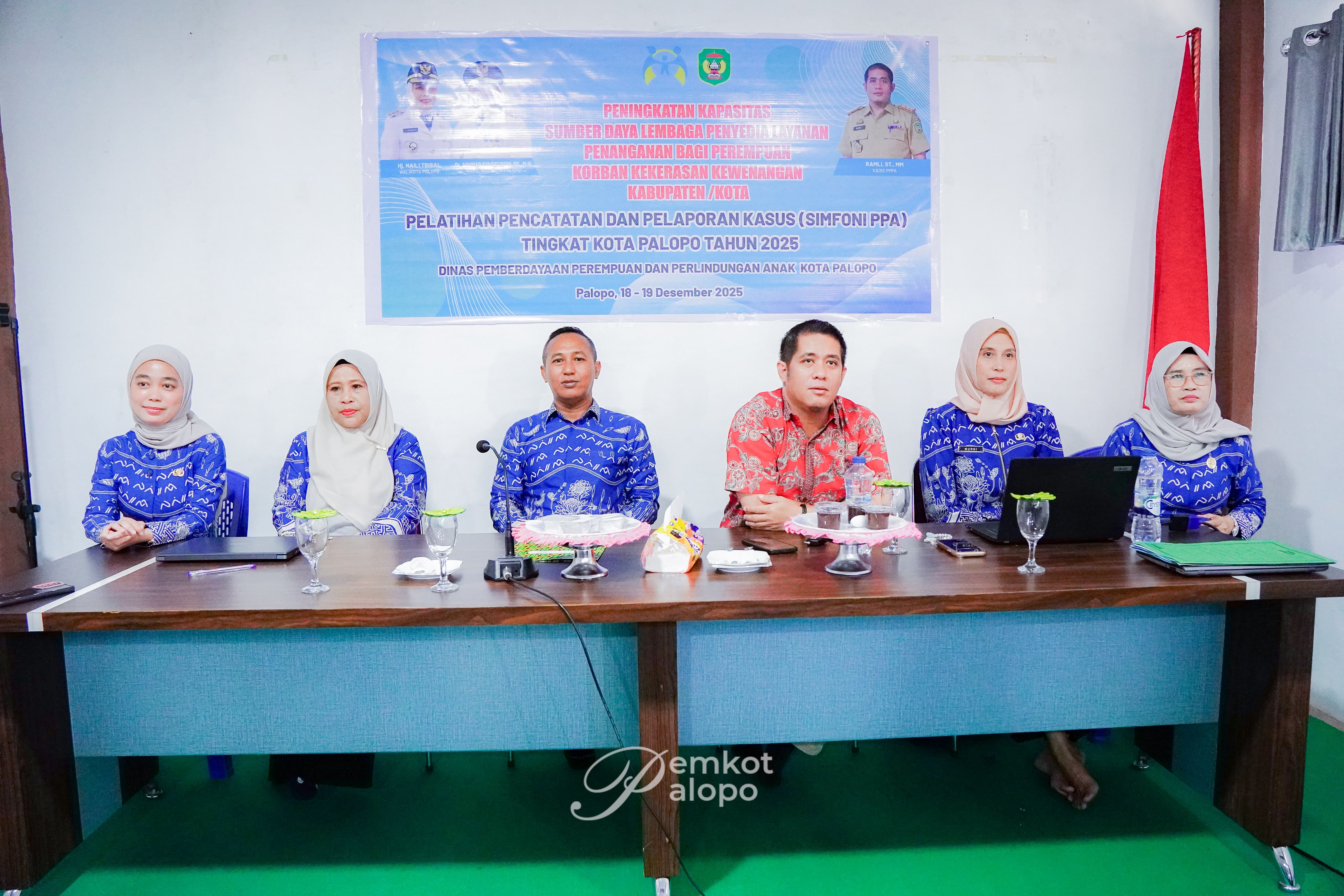 Kepala DPPPA Palopo menghadiri Peningkatan Kapasitas Sumber Daya Lembaga Penyedia Layanan bagi Perempuan Korban Kekerasan