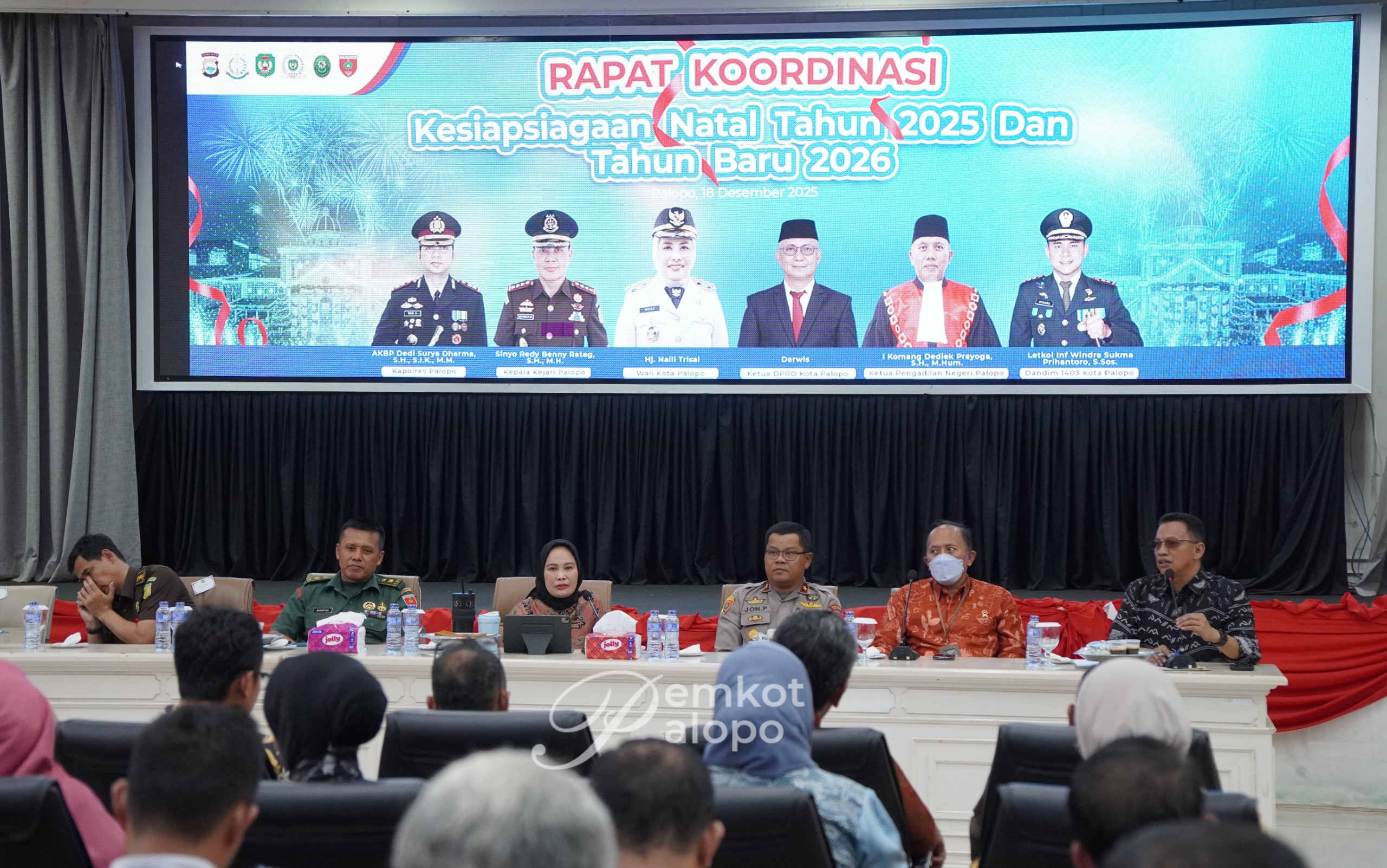 Wali Kota Palopo Pimpin Rakor Kesiapsiagaan Menyambut Nataru