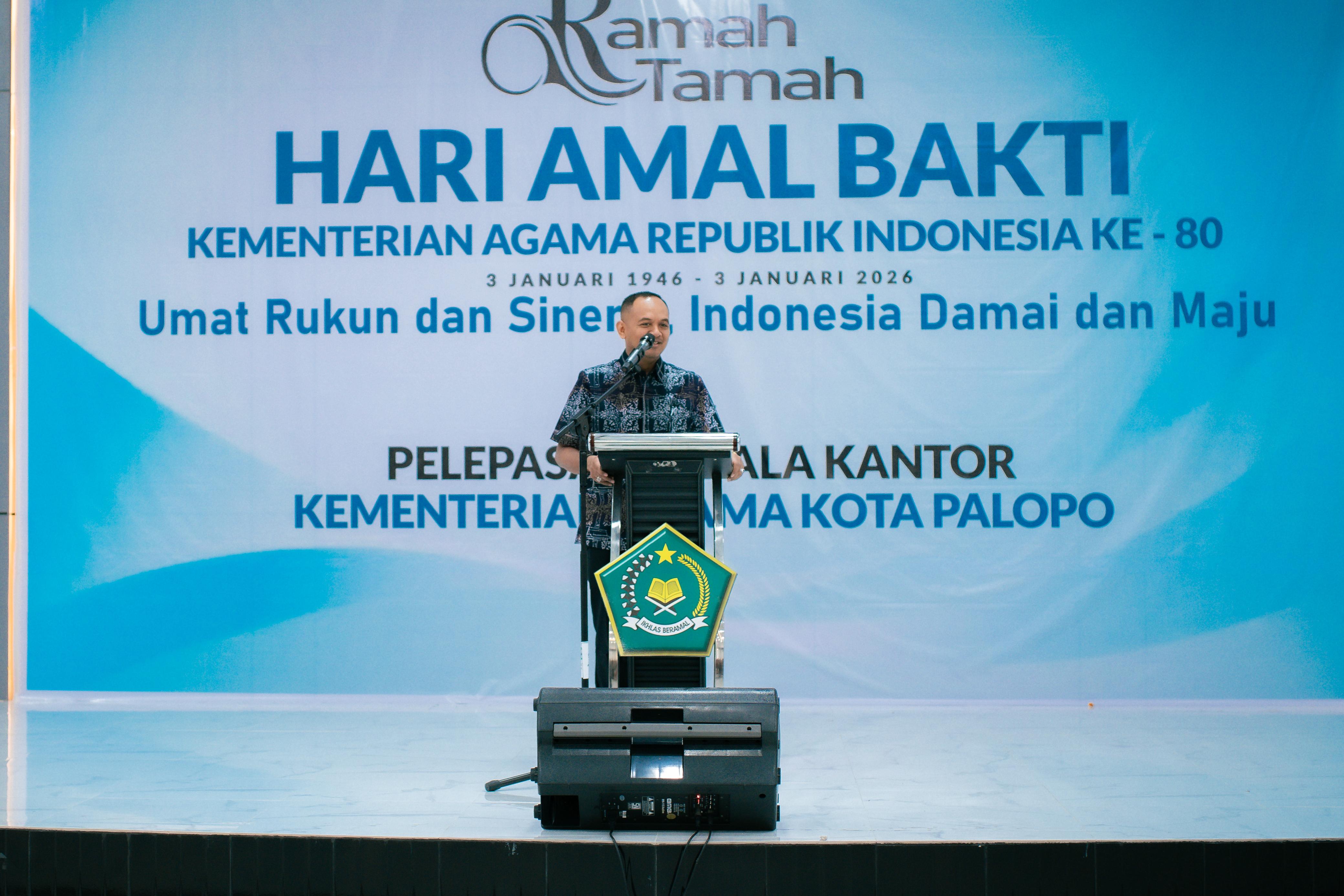 Wakil Wali Kota menghadiri Ramah Tamah HAB Kemenag Palopo