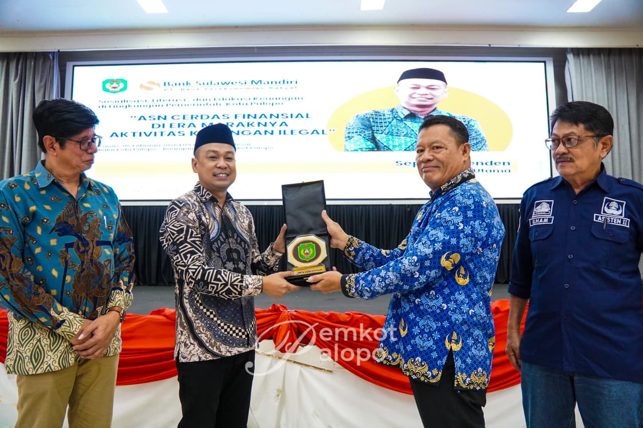 Staf Ahli Kesra Hadiri Sosialisasi, Literasi dan Edukasi Keuangan Lingkup Pemkot Palopo