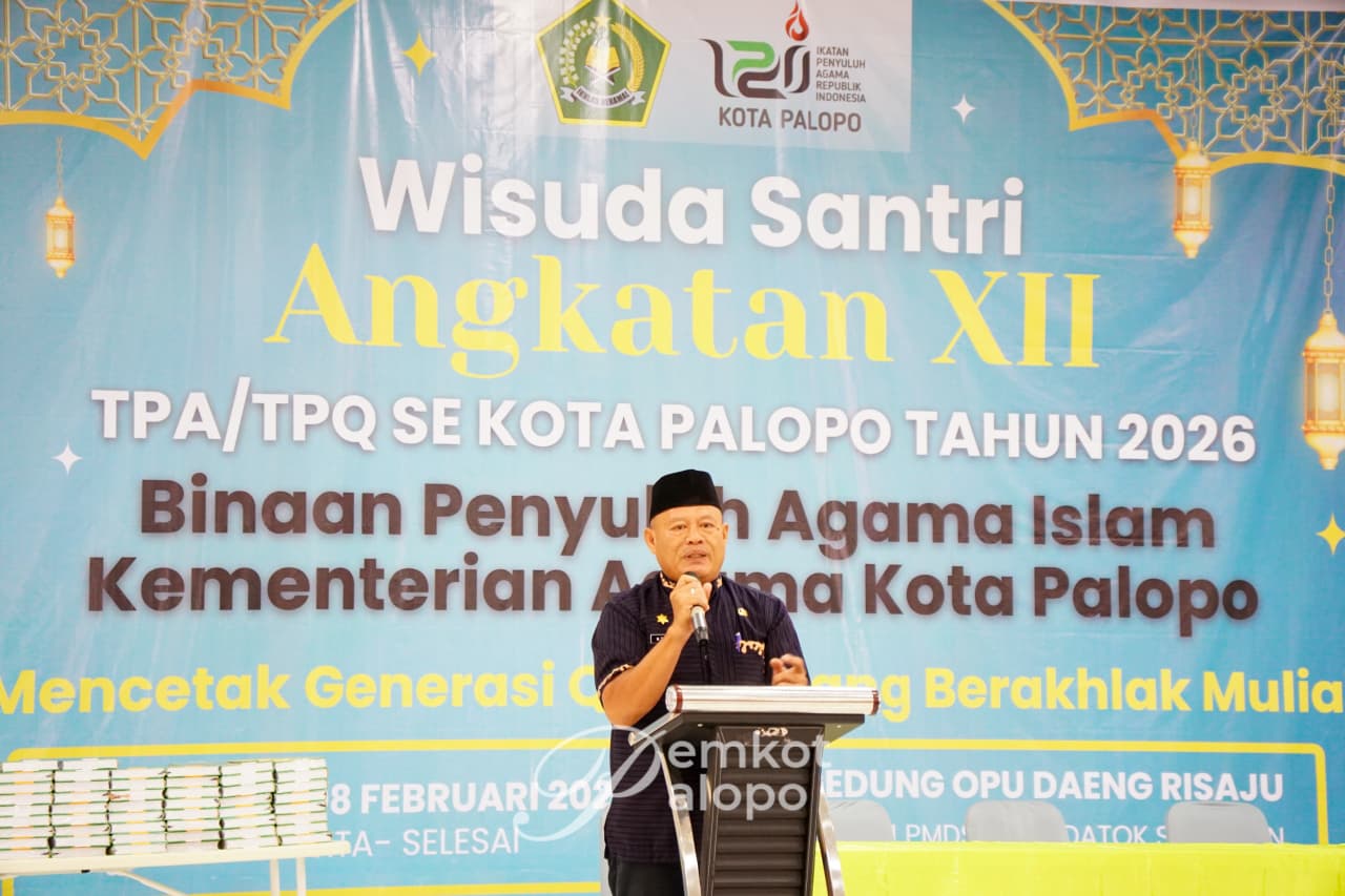 Staf Ahli Kesra hadiri Wisuda Santri TPA/TPQ SE Kota Palopo