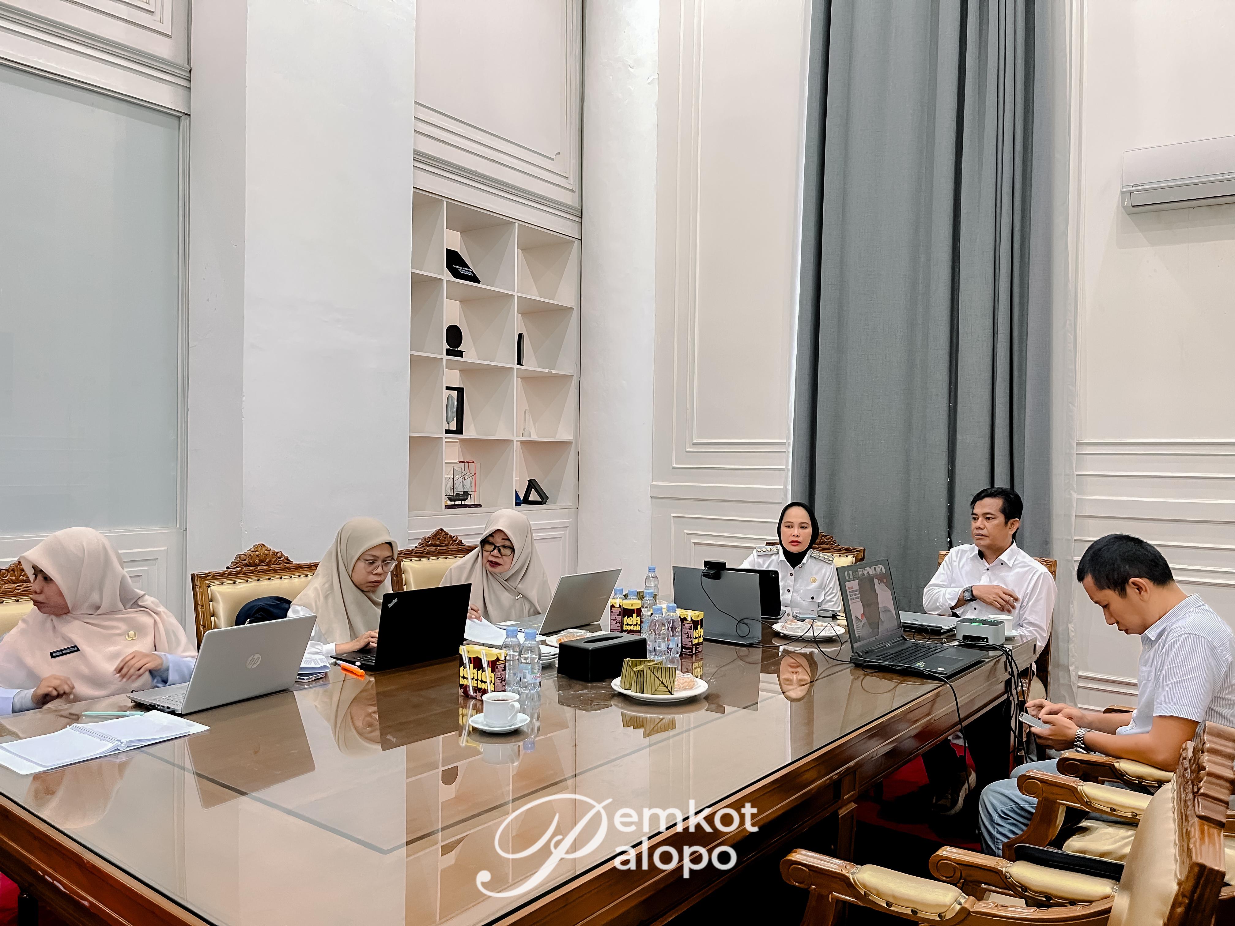 Pemkot Palopo mengikuti Presentasi Penilaian Kepala Daerah