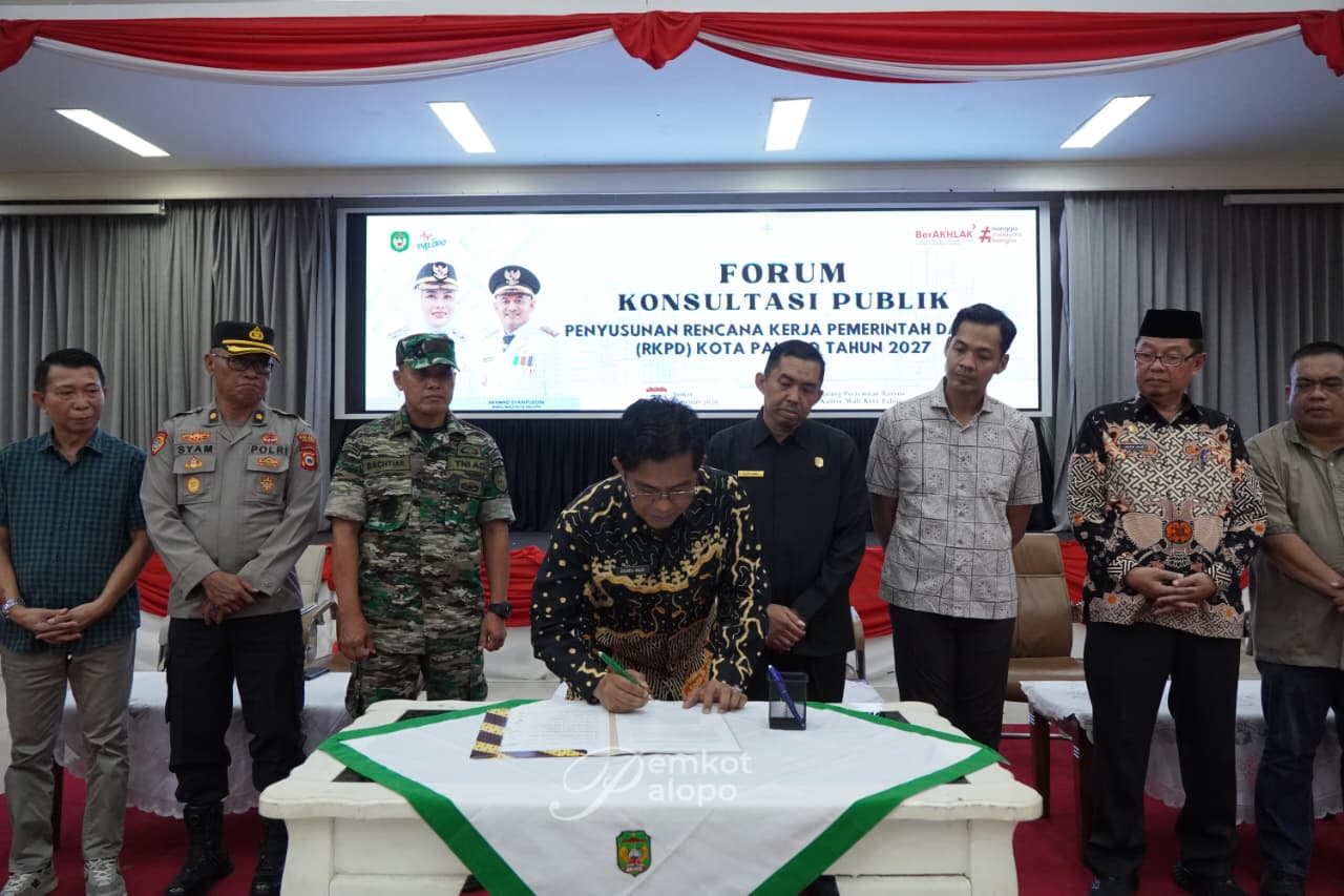 Pemkot Palopo gelar Forum Konsultasi Publik RKPD Kota Palopo Tahun 2027.