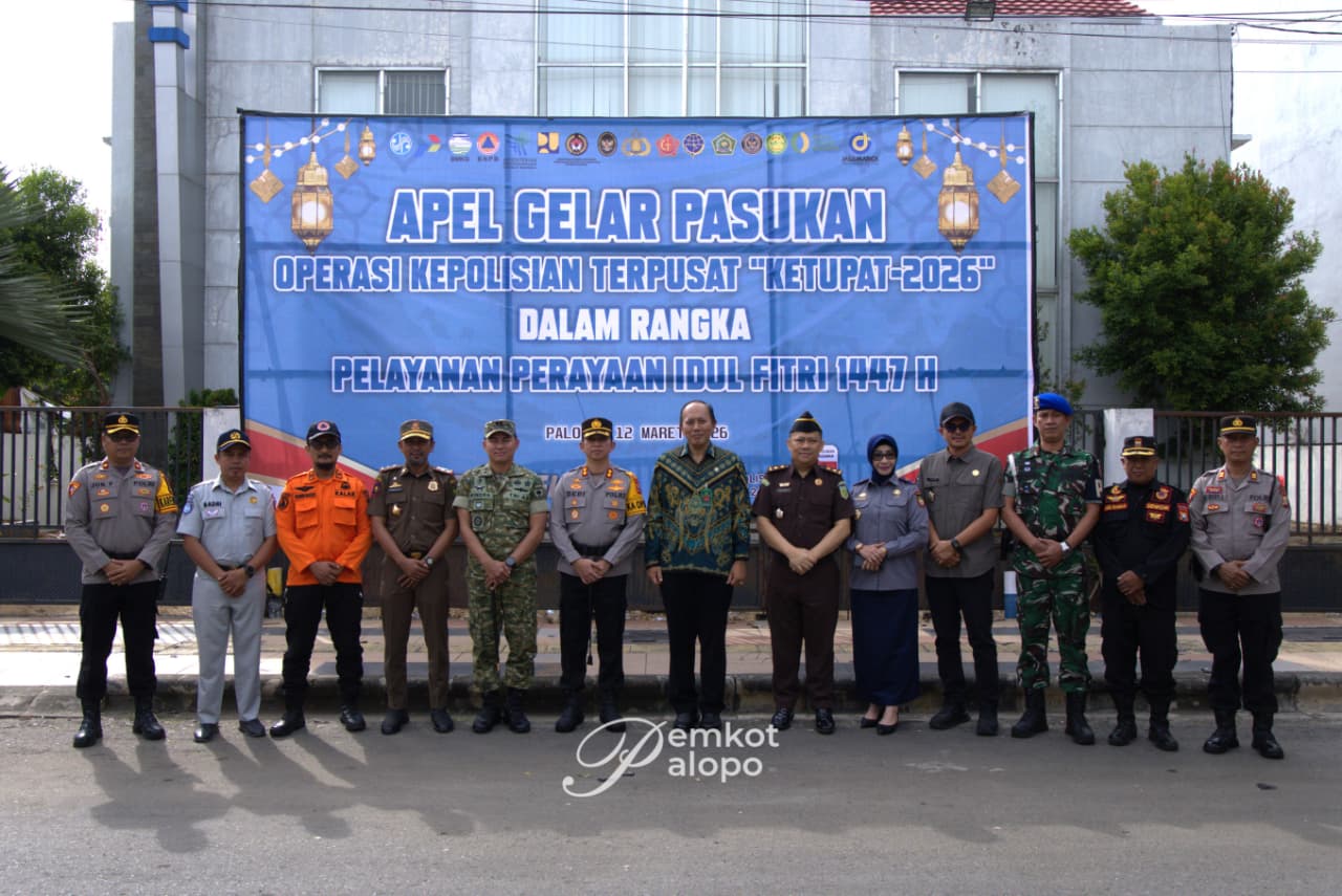 Pemkot Palopo Hadiri Apel Gelar Pasukan, Operasi Ketupat akan berlangsung 13 Hari