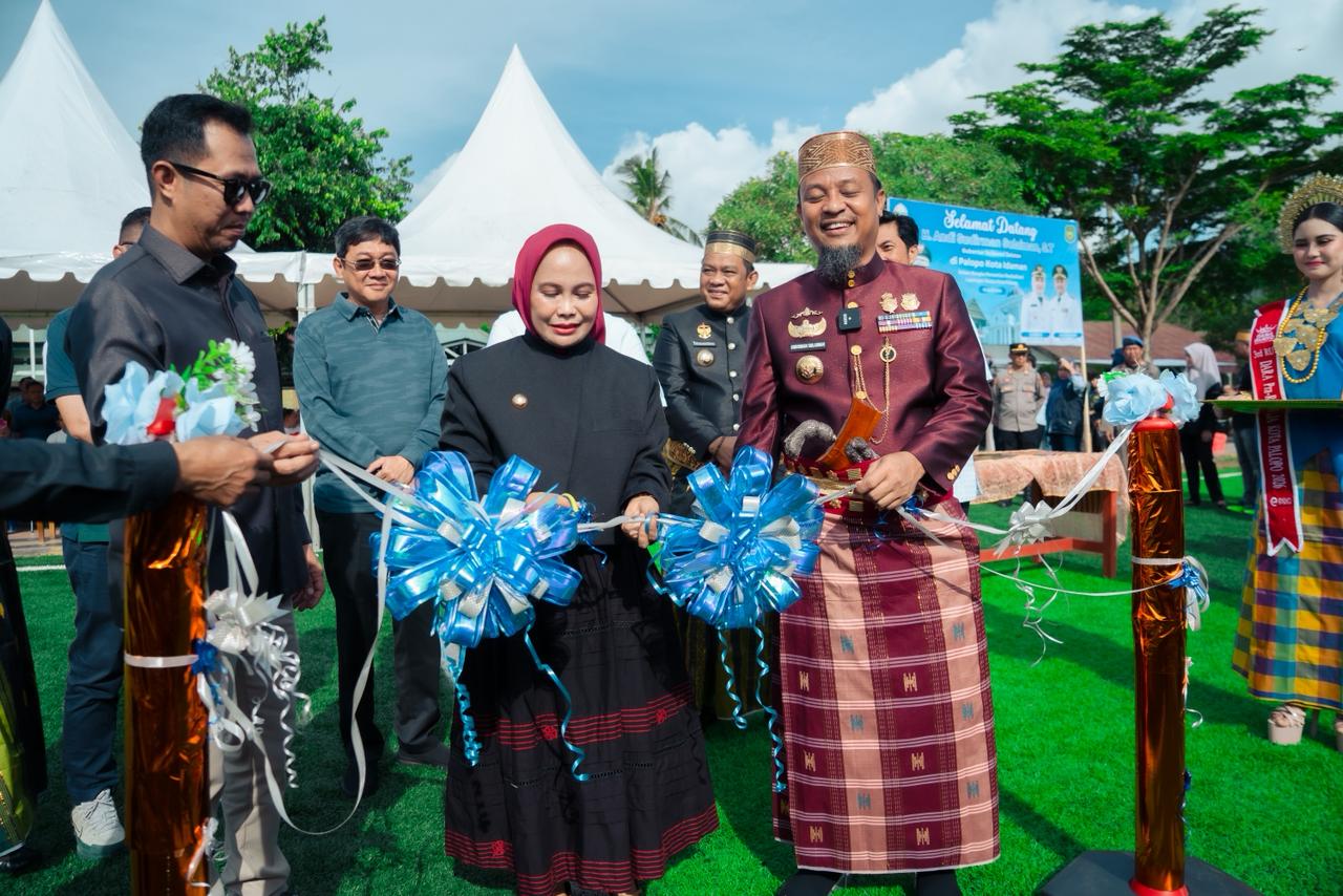 Gubernur Sulsel Resmikan Revitalisasi Lapangan Gaspa Kota Palopo