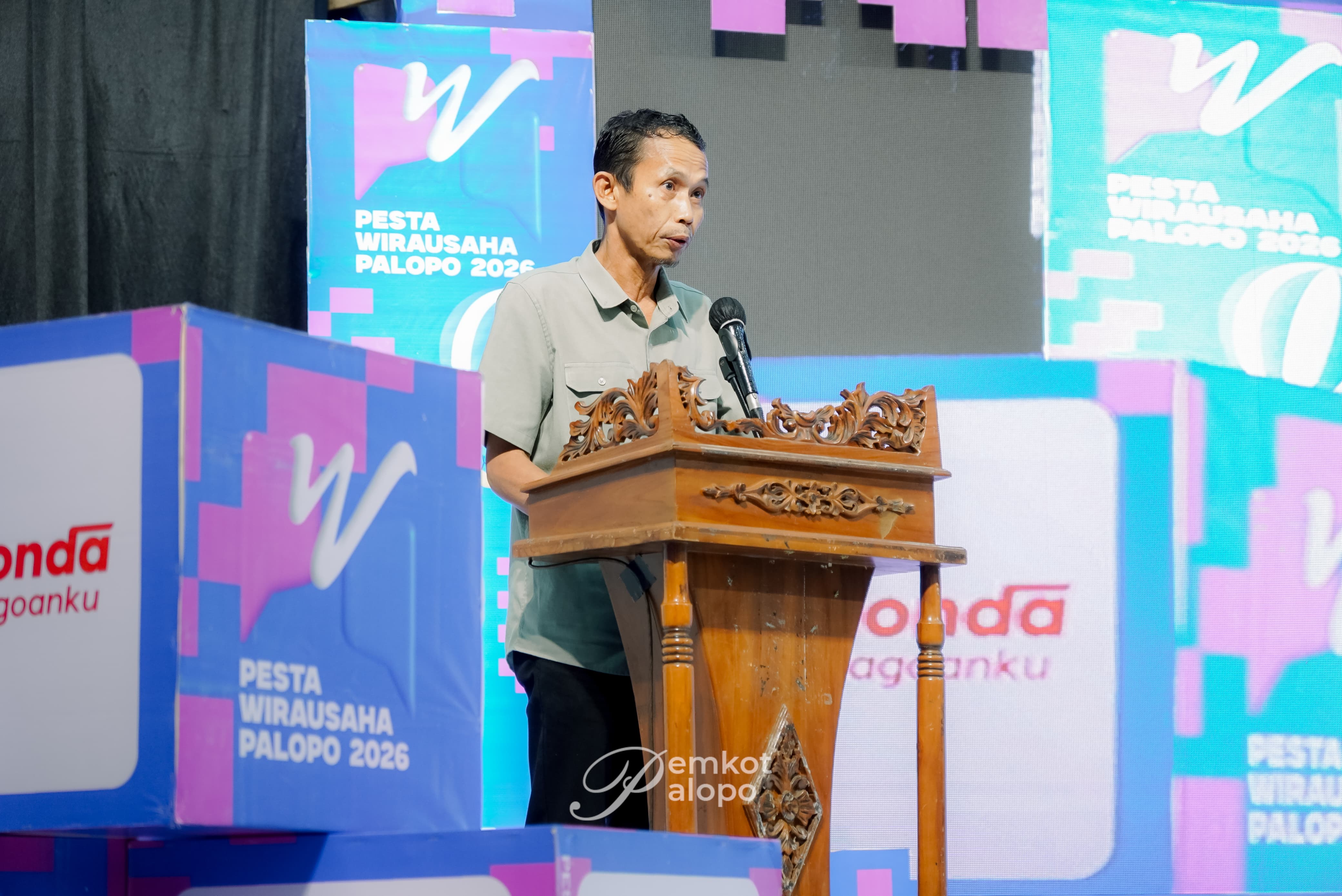 Staf Ahli Perekonomian Buka Acara Pesta Wirausaha Palopo 2026