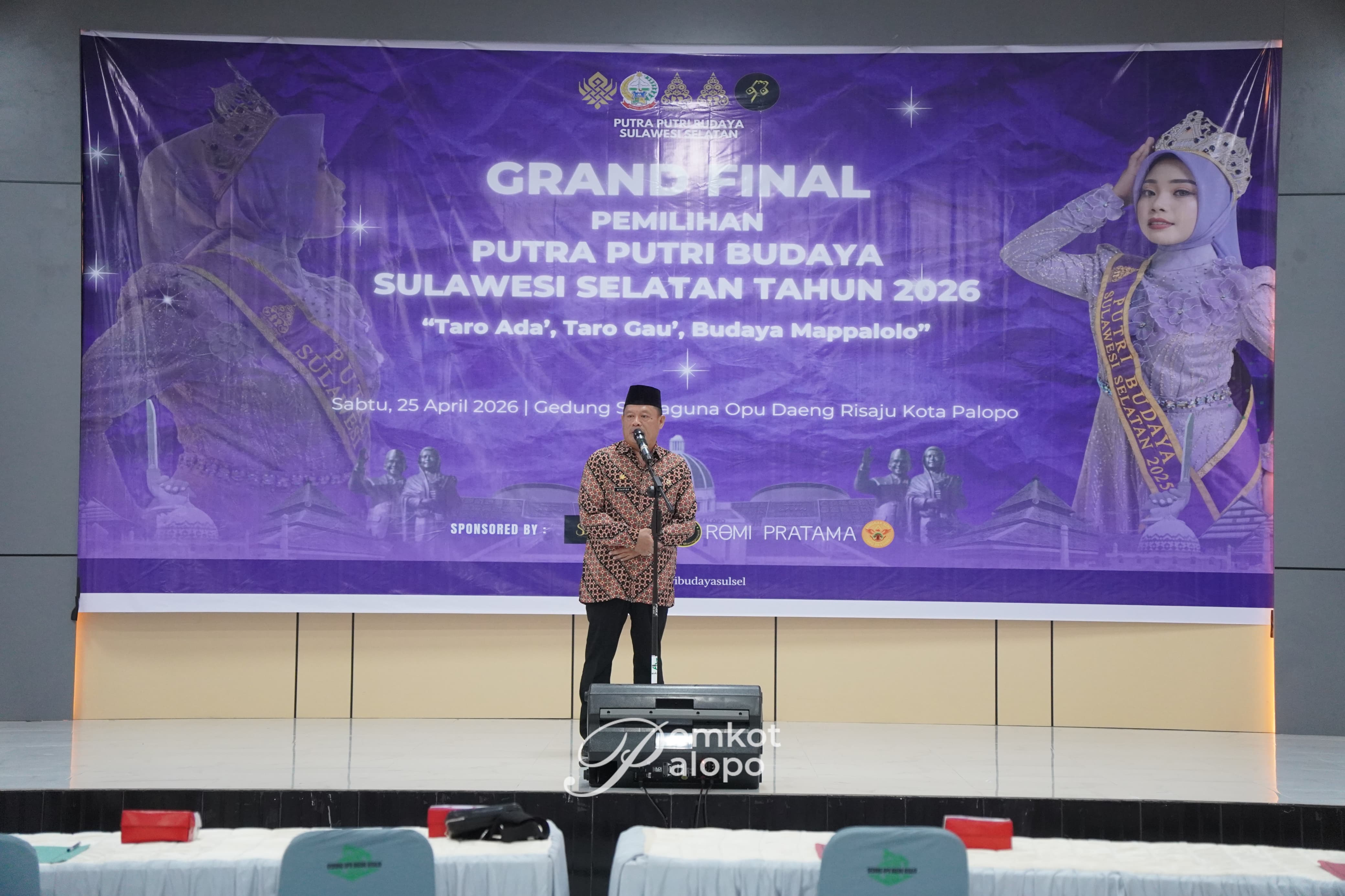 Grand Final Pemilihan Putra-putri Budaya Sulsel Usung Tema 'Taro Ada' Taro Gau'