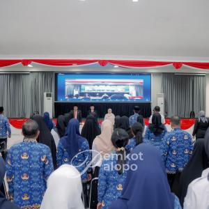 Pemkot Palopo mengikuti Sosialisasi Pakaian Dinas ASN