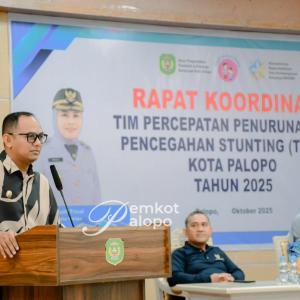 Hadiri Rakor Tim Percepatan Penurunan Pencegahan Stunting, Wakil Wali Kota: mari jadikan sebagai gerakan hati, nurani dan gotong royong
