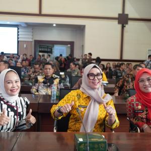 Wali Kota Palopo mengikuti Rakor Pemberantasan Korupsi di Makassar
