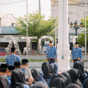 Upacara HKN, Staf Ahli Kesra: Tetap Jaga Profesionalisme Kerja