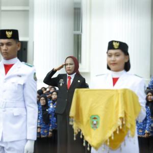 Pimpin Upacara Peringatan Sumpah Pemuda, Wali Kota Palopo sampaikan Sambutan Seragam Kemenpora RI