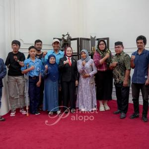 Wali Kota Palopo menerima Audiensi Penyandang Disabilitas
