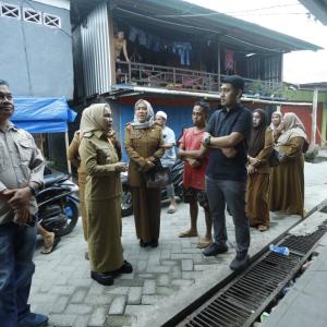 Walikota Palopo Tinjau Dranaise Belakang Pasar Andi Tadda.