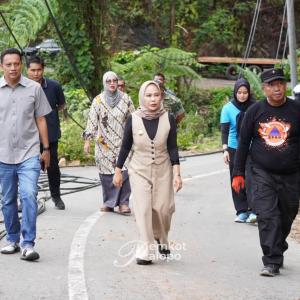 Wali Kota Palopo meninjau langsung Lokasi Longsor di KM. 11 Latuppa
