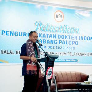 Pengurus IDI Cabang Palopo Periode 2025-2028 Resmi Dilantik